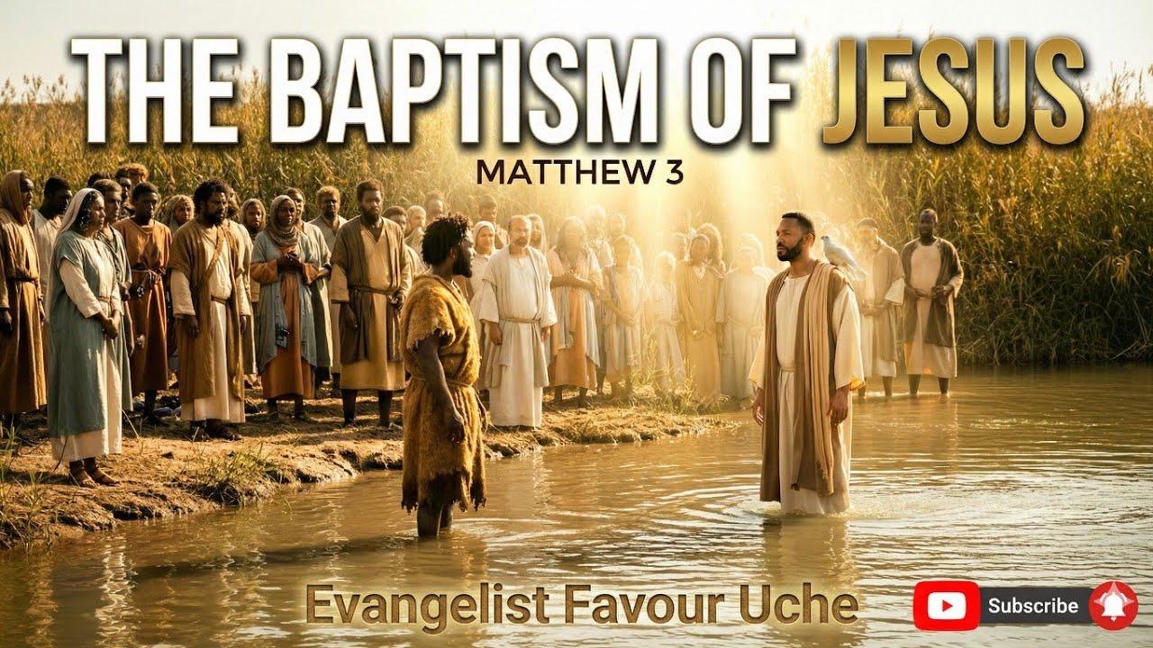 The Baptism of Jesus.  
