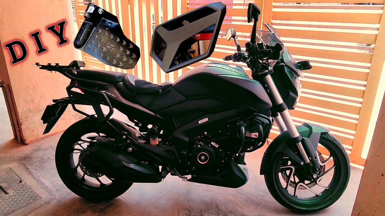 Installing Dominar 400 Saddle Stay & Pillion Footrest Extender