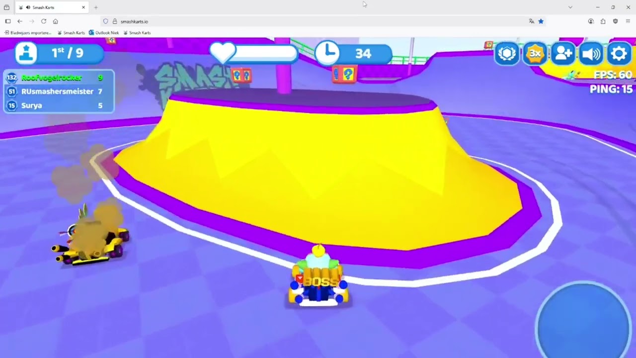SmashKarts but ill keep going until i lose ( WR?! )
