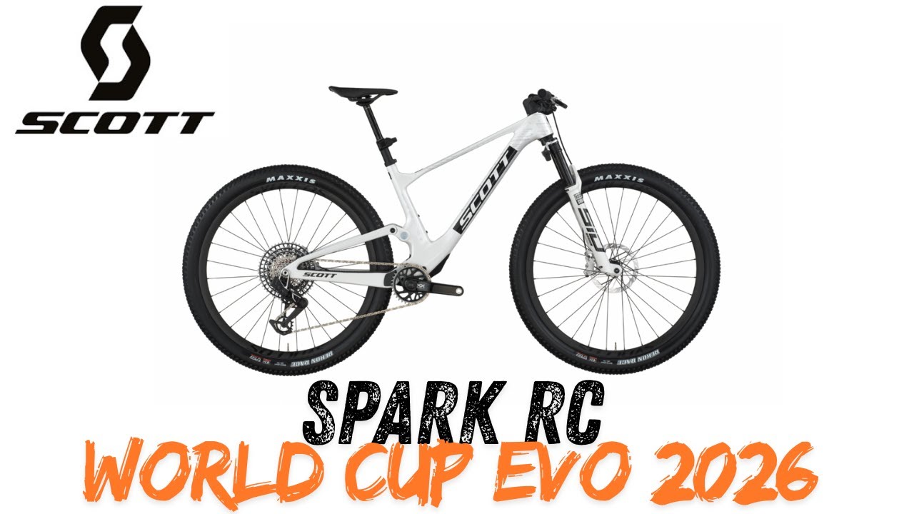 Mountainbike 2026: Scott Spark RC World Cup Evo.
