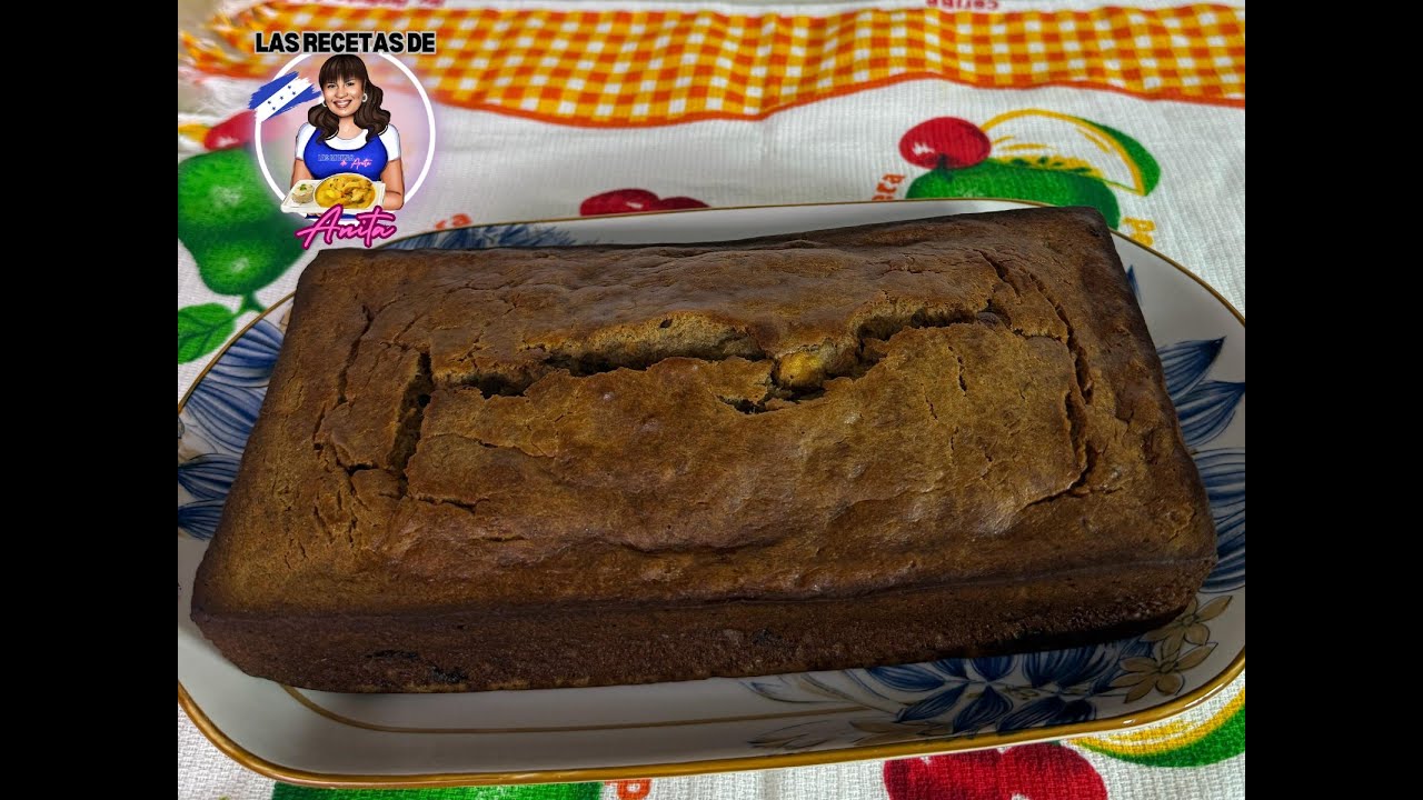Pan de Guineo Casero | Fácil y Delicioso
