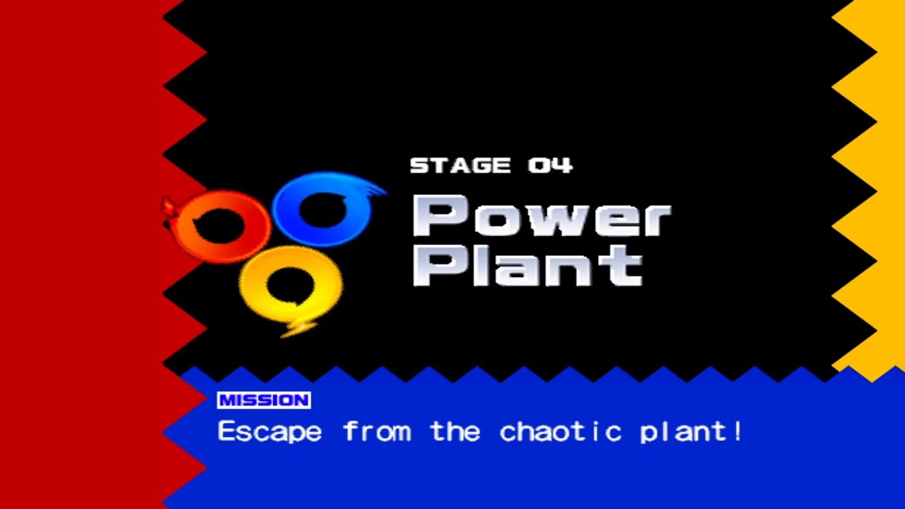 Sonic Heroes - Team Sonic - Stage 04 - Power Plant - Story A Rank
