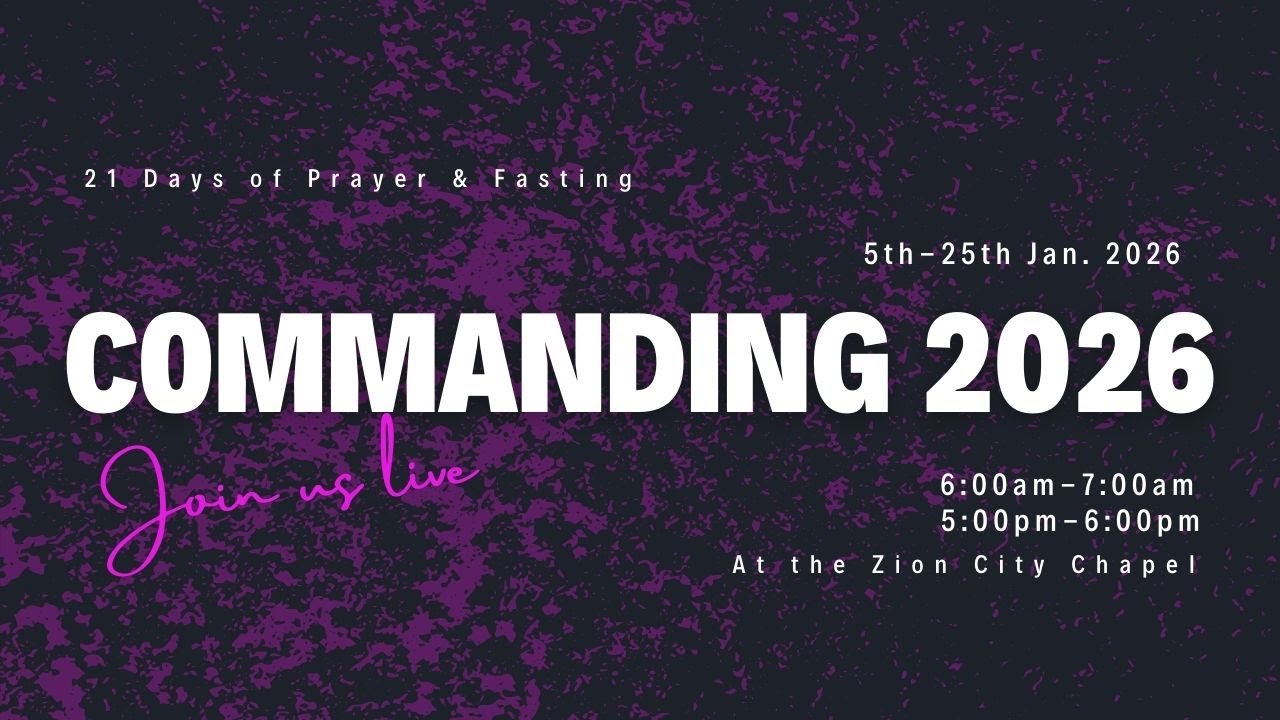 Commanding the year 2026