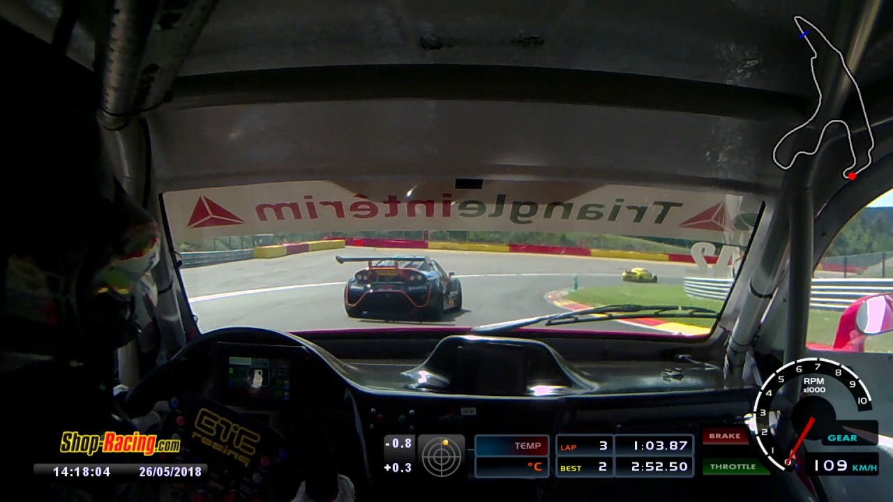 Stéphane Tribaudini 2018 Lamera Cup Spa Course 1 Highlights