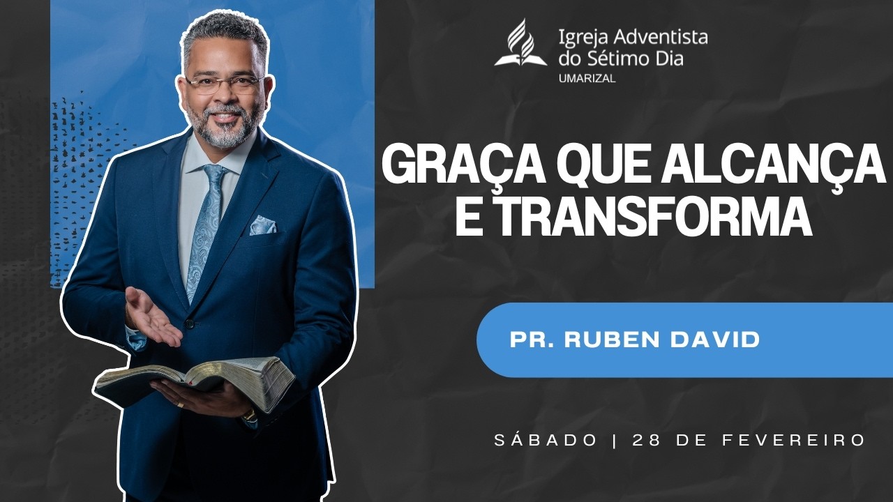 Graça que Alcança e Transforma | Pr. Davi Nascimento | 28.02.2025 #cultoaovivo