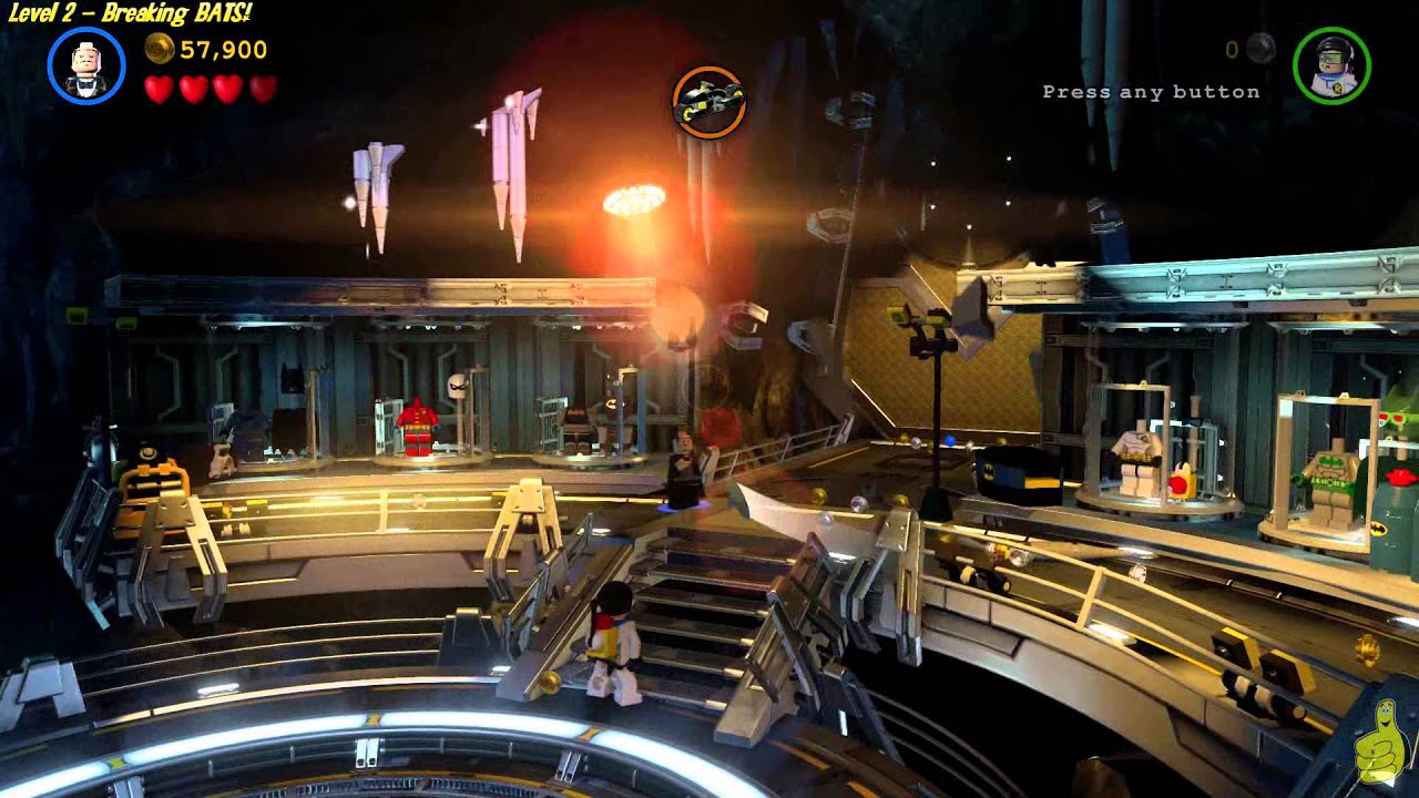 Lego Batman 3 Beyond Gotham: Lvl 2 Breaking BATS! Trophy/Achievement (Story Walkthrough) - HTG