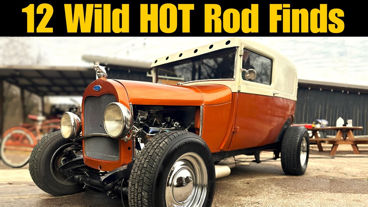 12 COOL and WILD HOT Rods for Sale! WICKED & LEGENDARY MACHINES!!!
