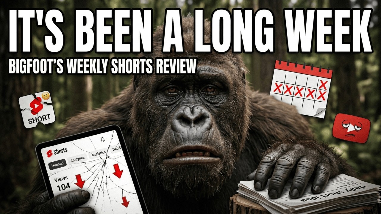 A week of work for Bigfoot