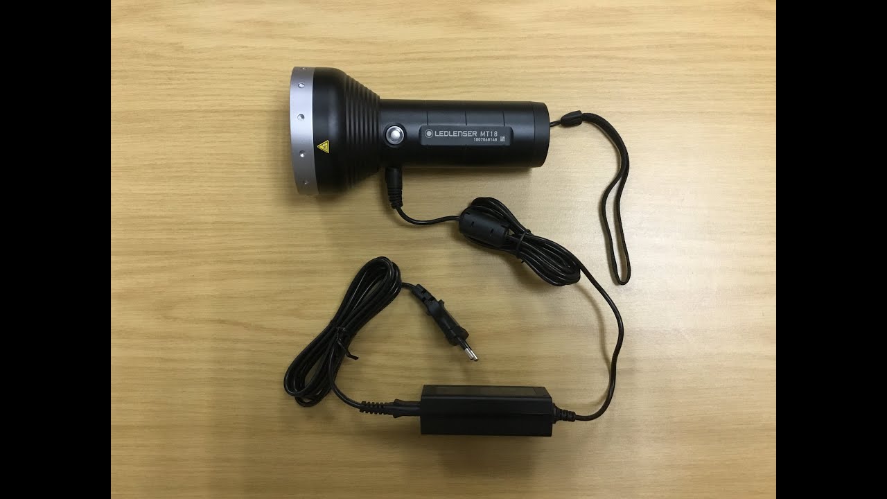 3000 lumens Ledlenser MT18 outdoor flashlight !