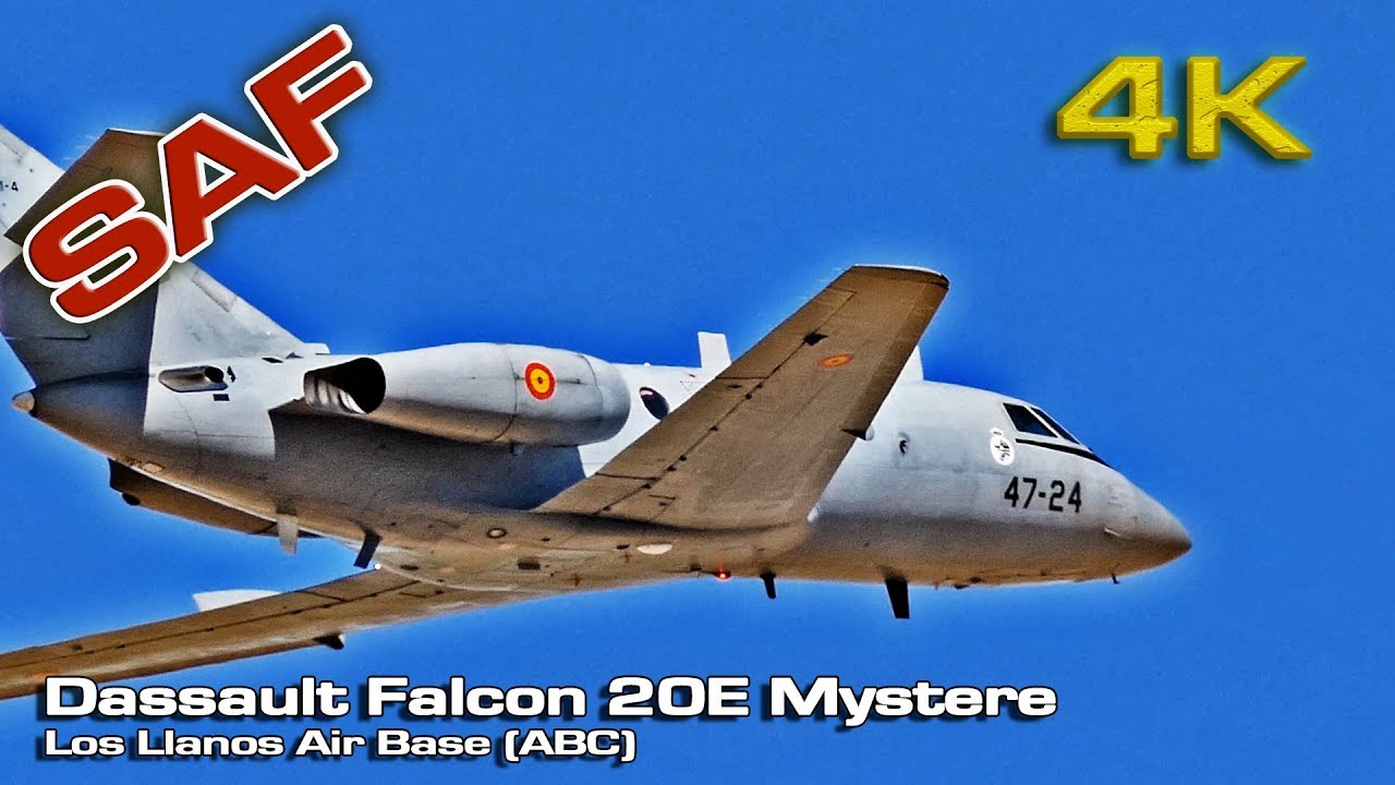 Dassault Falcon 20E Mystere SAF (Electronic Warfare) [4K]