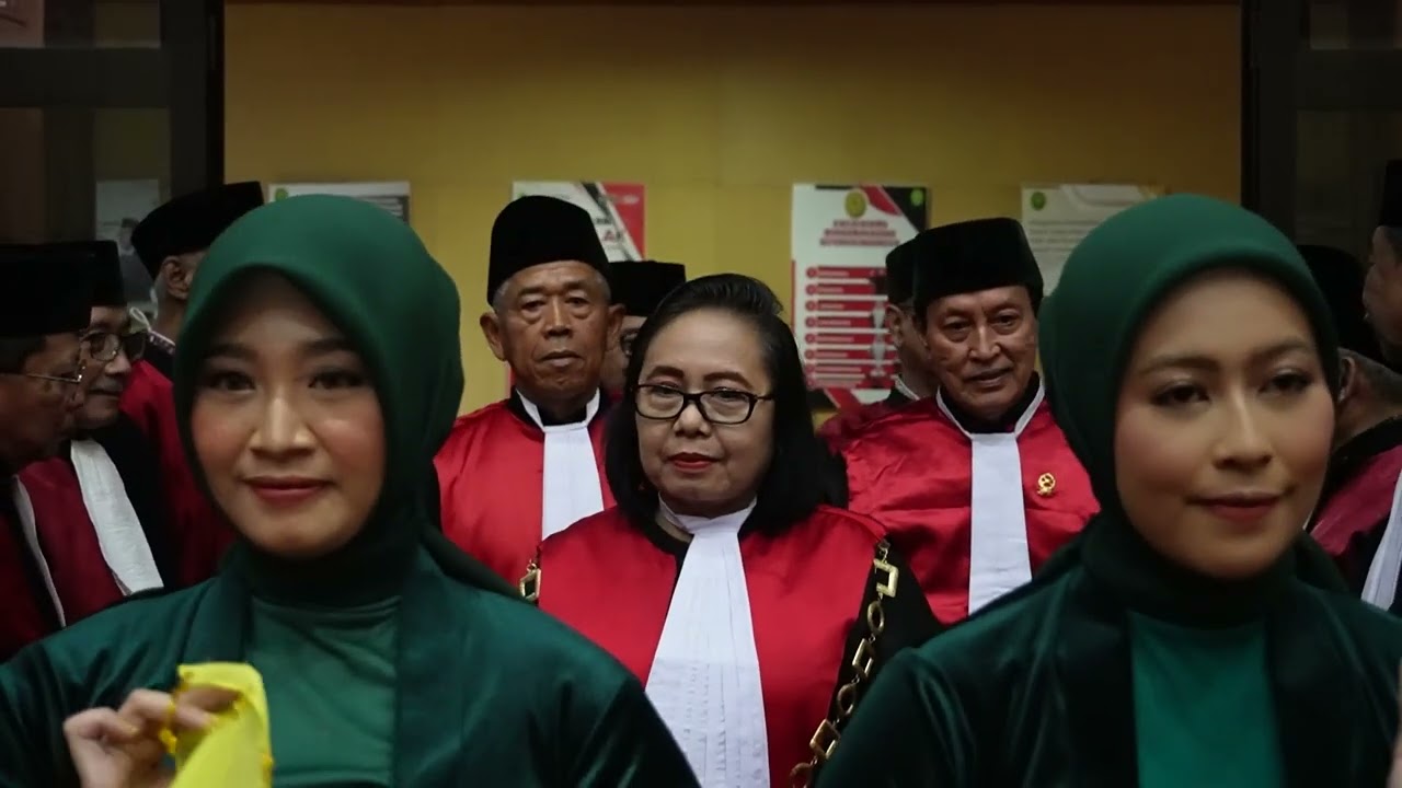 Wisuda Purna Bhakti Hakim Tinggi Pada Pengadilan Tinggi Yogyakarta Bulan Februari 2025