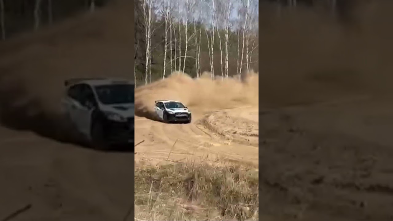 Fiesta rally3 gravel drift