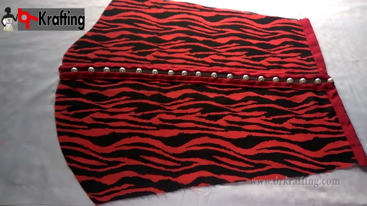 Designer pearl sleeve for kurti , Blouse or any designer dress.  डिज़ाइनर स्लीव बना का आसान तरीका