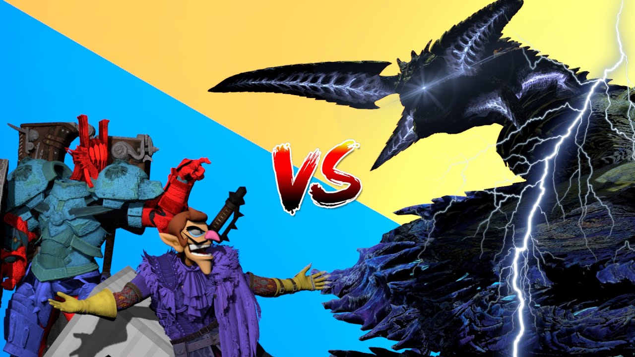 Arch Tempered Rey Dau be like- (2 animators vs AT Rey Dau)
