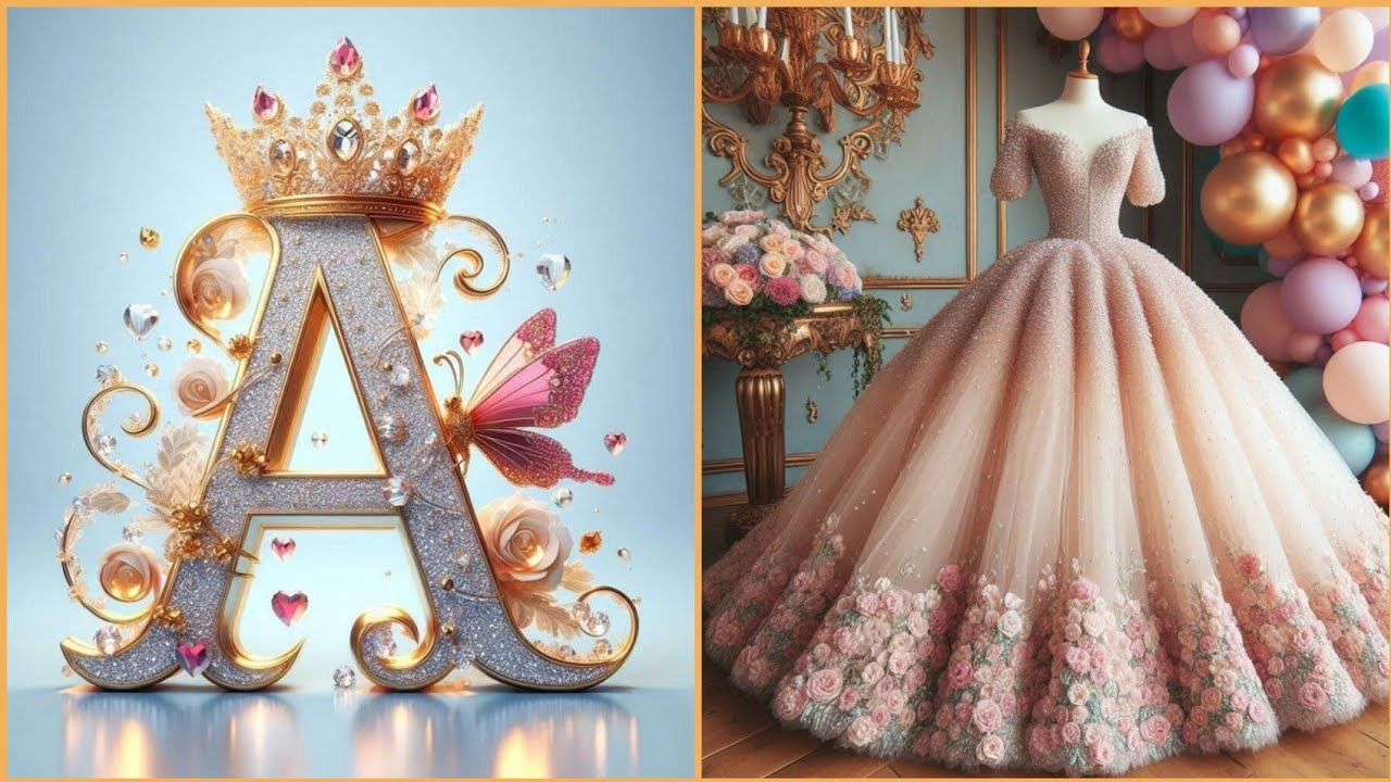 Выберите первую букву своего имени и посмотрите на своё платье 👗|| Выберите свою вещь || @cindere...
