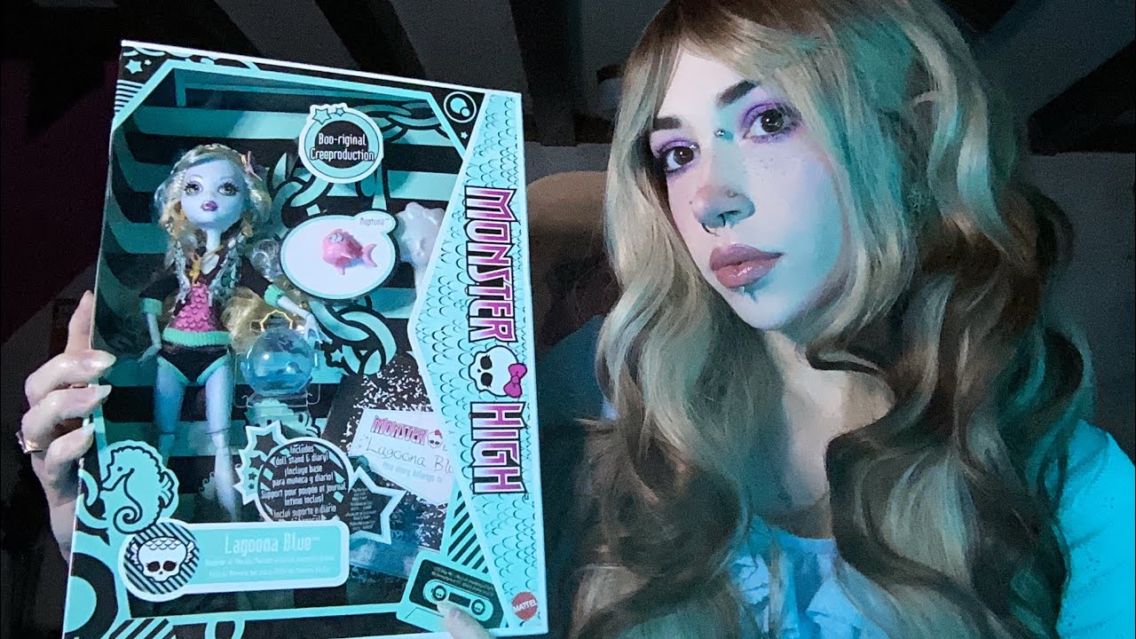 Unboxing Monster High Creeproduction Dolls ASMR | Tapping, Scratching, Whispering