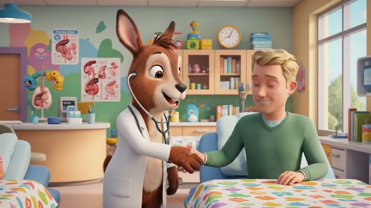 Алфавит ABC с указанием профессий животных 🐻🚑 | Милый мультфильм Pixar для детей
