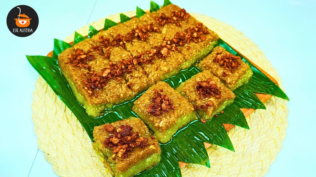 Biko Pandan | 2Flavored Biko | Biko Recipe | Kakaning Pinoy