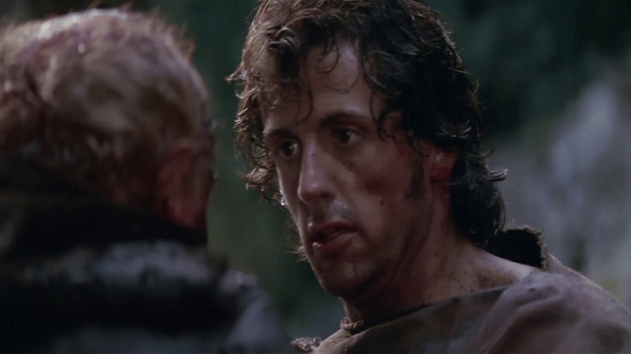 Рэмбо.Первая Кровь 1982 г (Джона Рэмбо преследует вертолет)