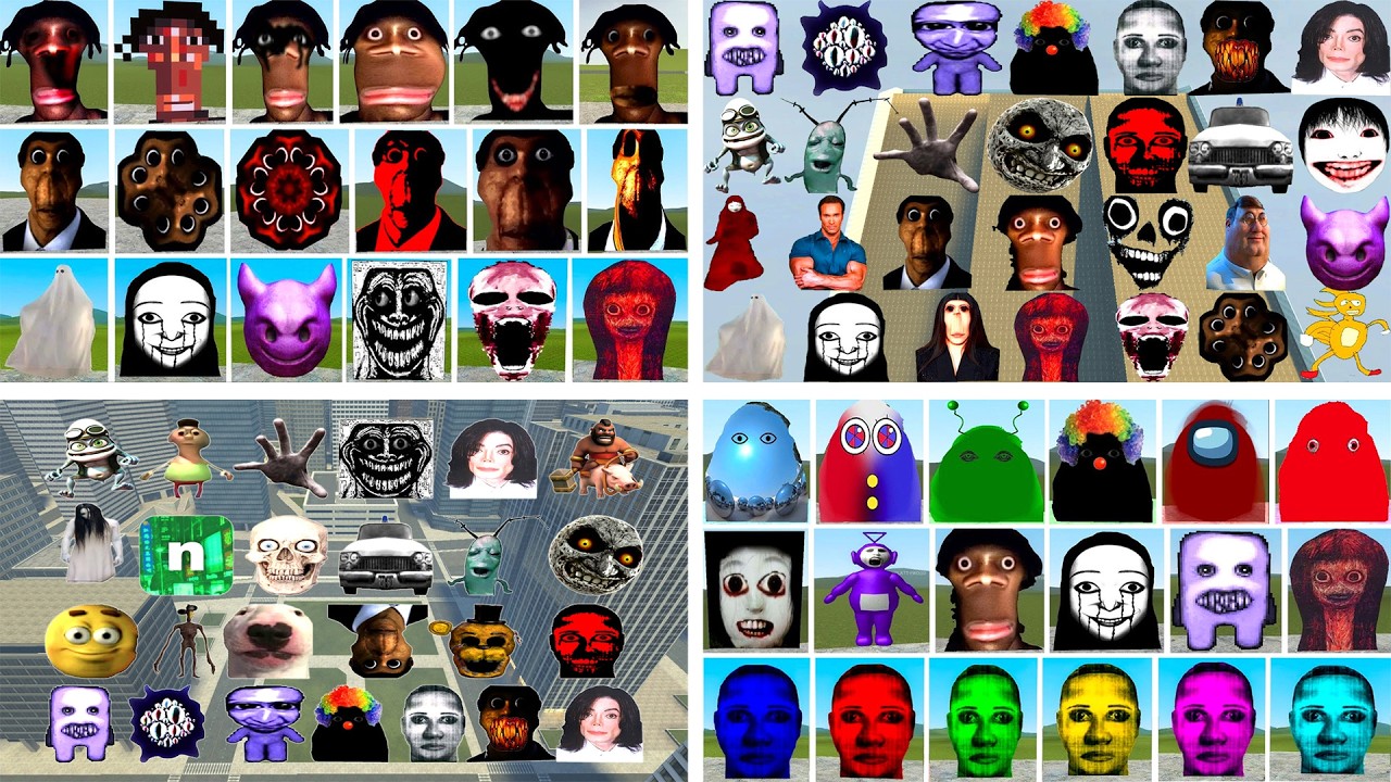 Too Much Nextbots Gmod !