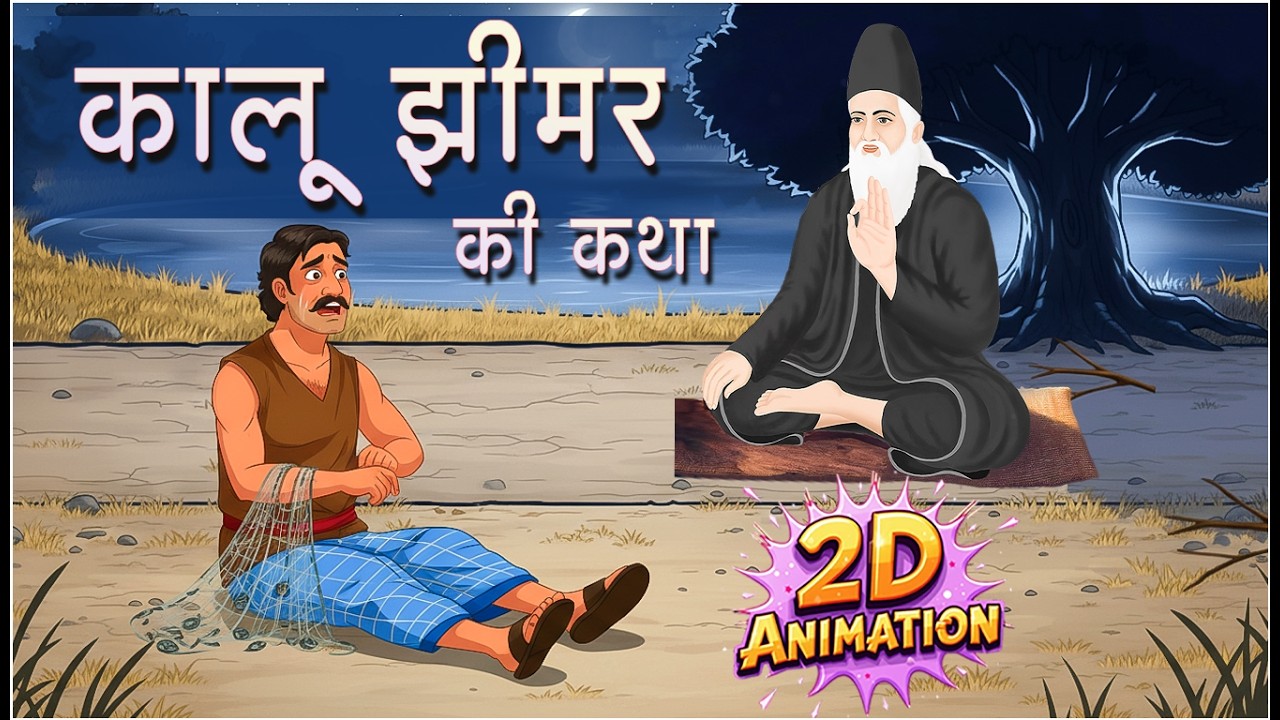 पाप से मोक्ष तक का सफर — कालू झीमर की अद्भुत कहानी | Kabir Sahib | 2D Animation