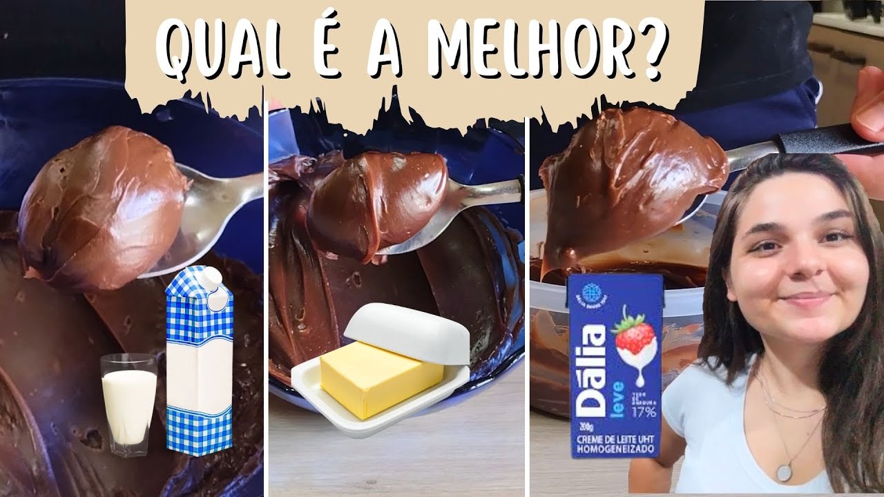 Qual é a MELHOR receita de brigadeiro? Testei as principais bases