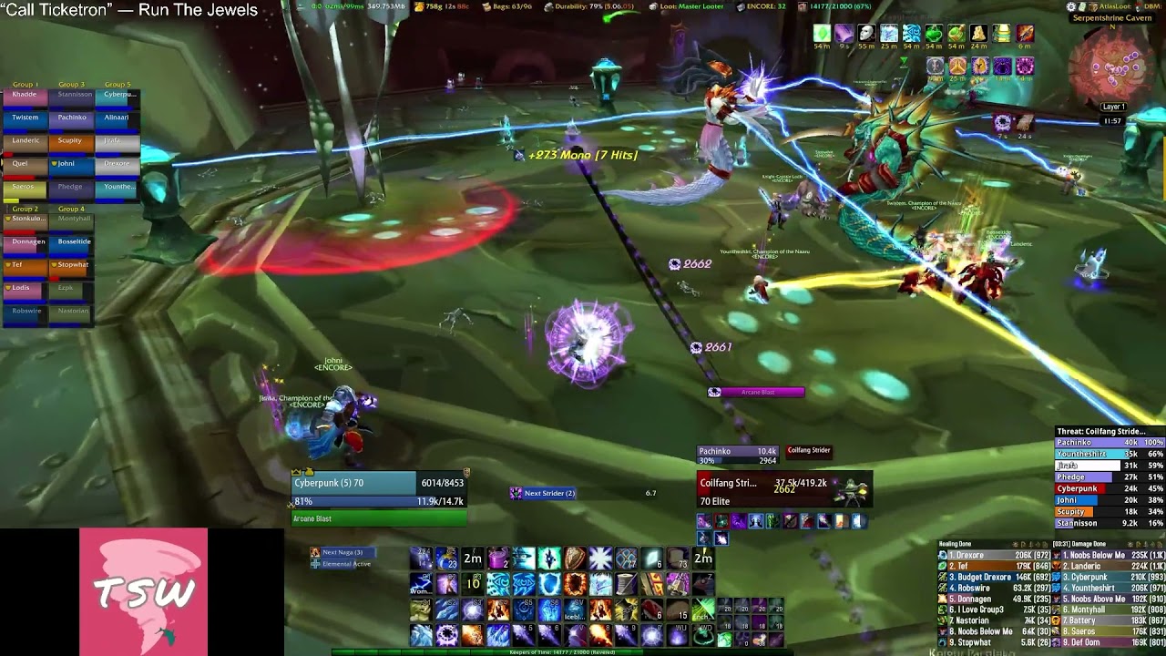 First Pre-Nerf Vashj Kill! - Classic Wow TBC