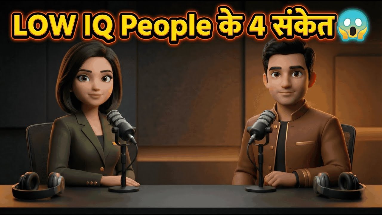 LOW IQ People के 4 संकेत 😱 | ये आदतें आपकी Growth रोक रही हैं | Must Listen Podcast