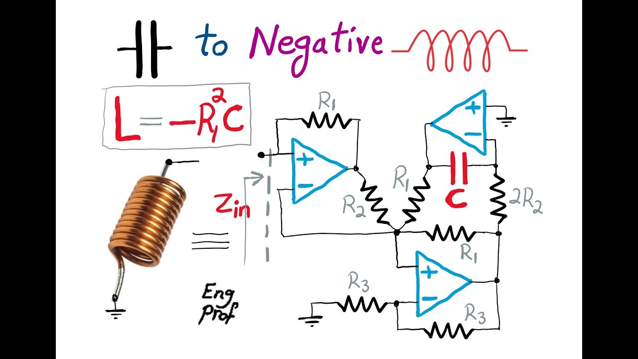 Negative Inductance Design using Op Amp Impedance Converter