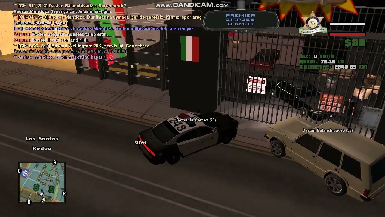 LSSD Dashcam #2 (Losland Roleplay)