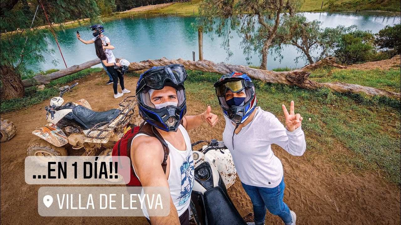 Qué HACER 🏜️ en Villa De Leyva en 1 día 🏍️ (2022) | Pozos azules - Aventura Park - Cuatrimotos 😍