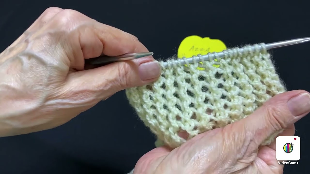 غرزة سريعة لكل المشغولات/Easy to knit all project
