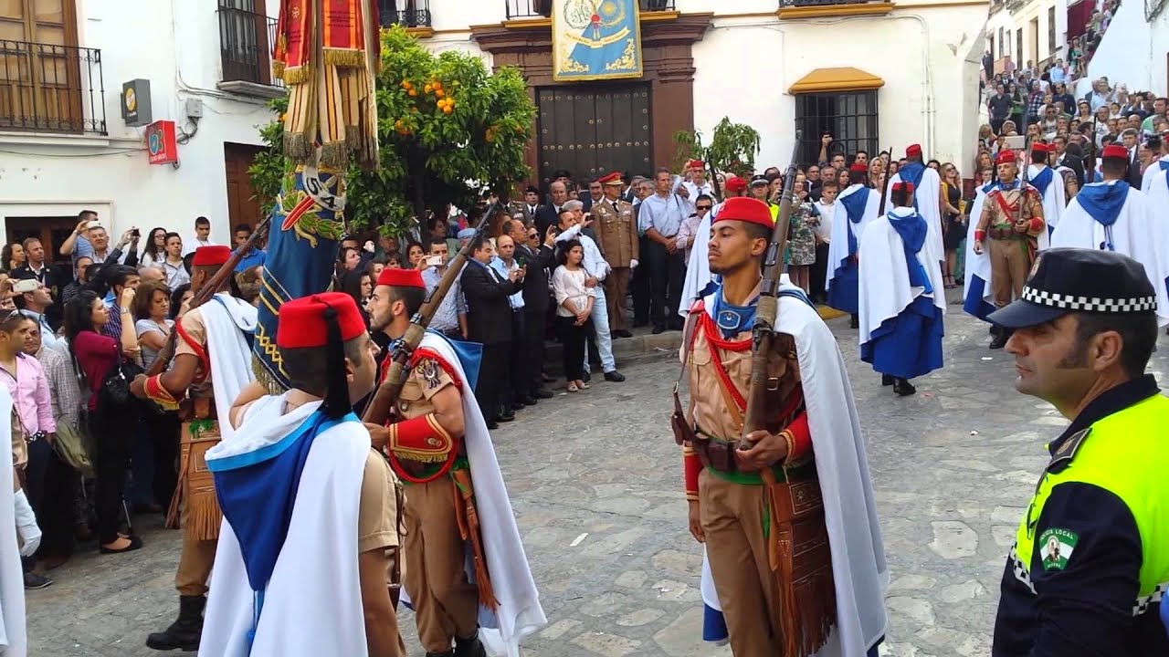 Regulares de Ceuta 2014 en setenil de las bodega