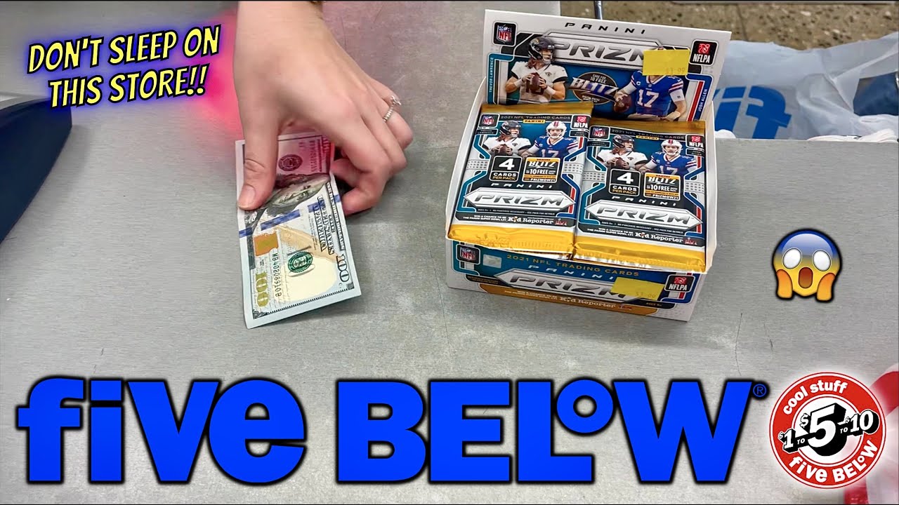 *НАШЛИ РЕДЧАЙШУЮ КОРОБКУ ФУТБОЛЬНЫХ КАРТОЧЕК В FIVE BELEOW?! 🤑