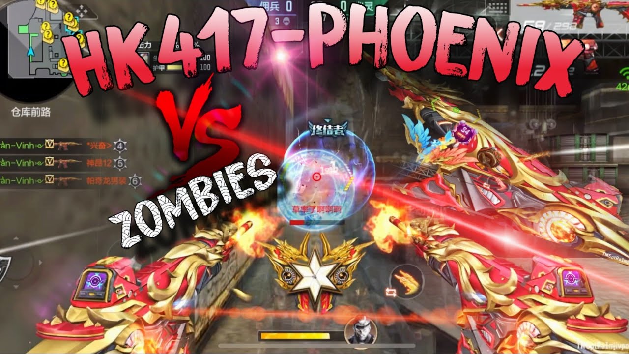 CF Mobile | HK417 Phoenix — суперкрасивый телефон с крутым режимом «Зомби».