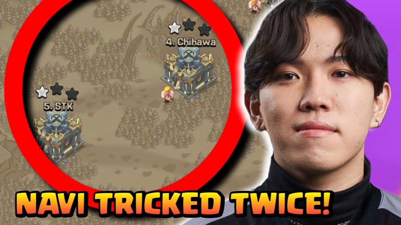 NAVI Falls For OLDEST Trick in the Game (Clash of Clans)