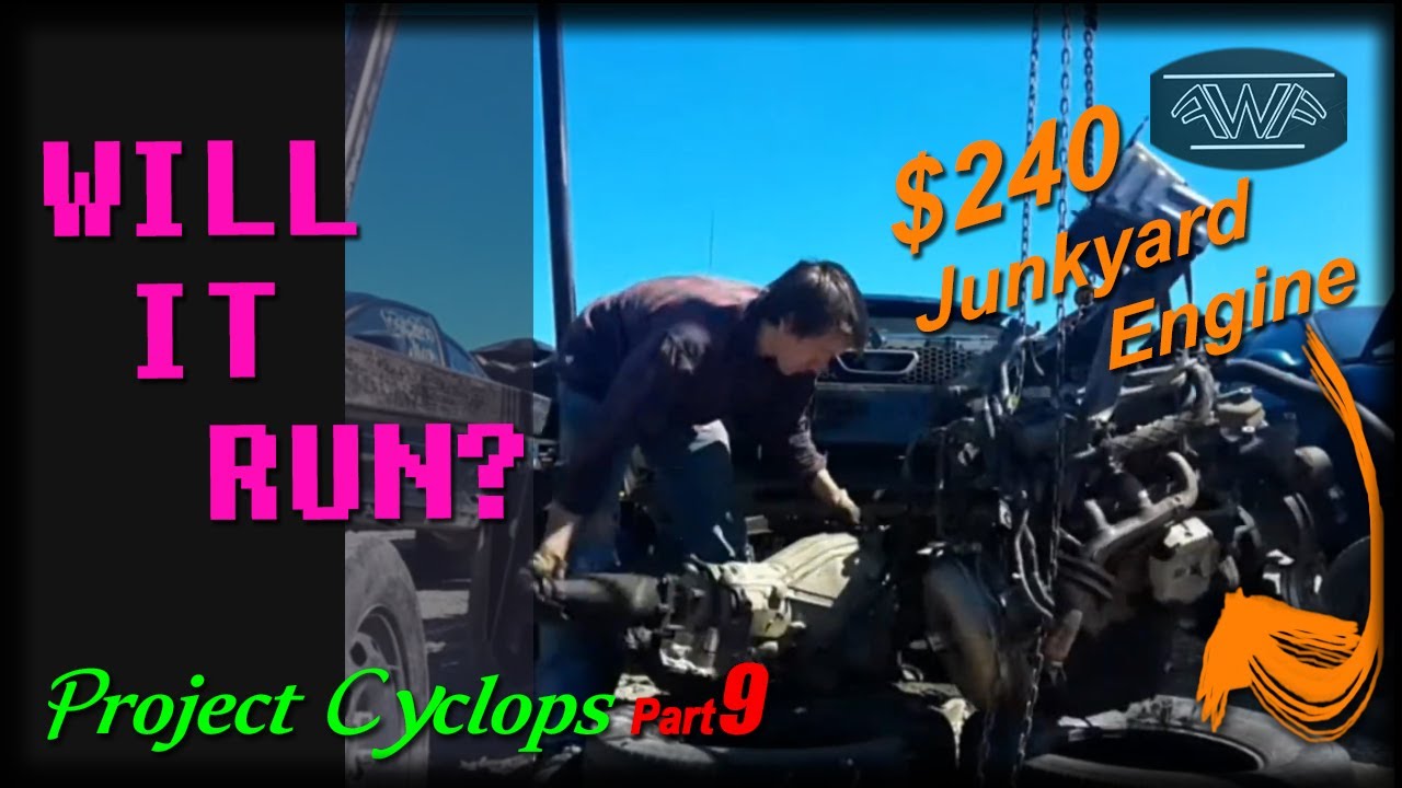 How Junk Is This Junkyard Engine? -- Project Cyclops [Part 9] | 1996 Mustang