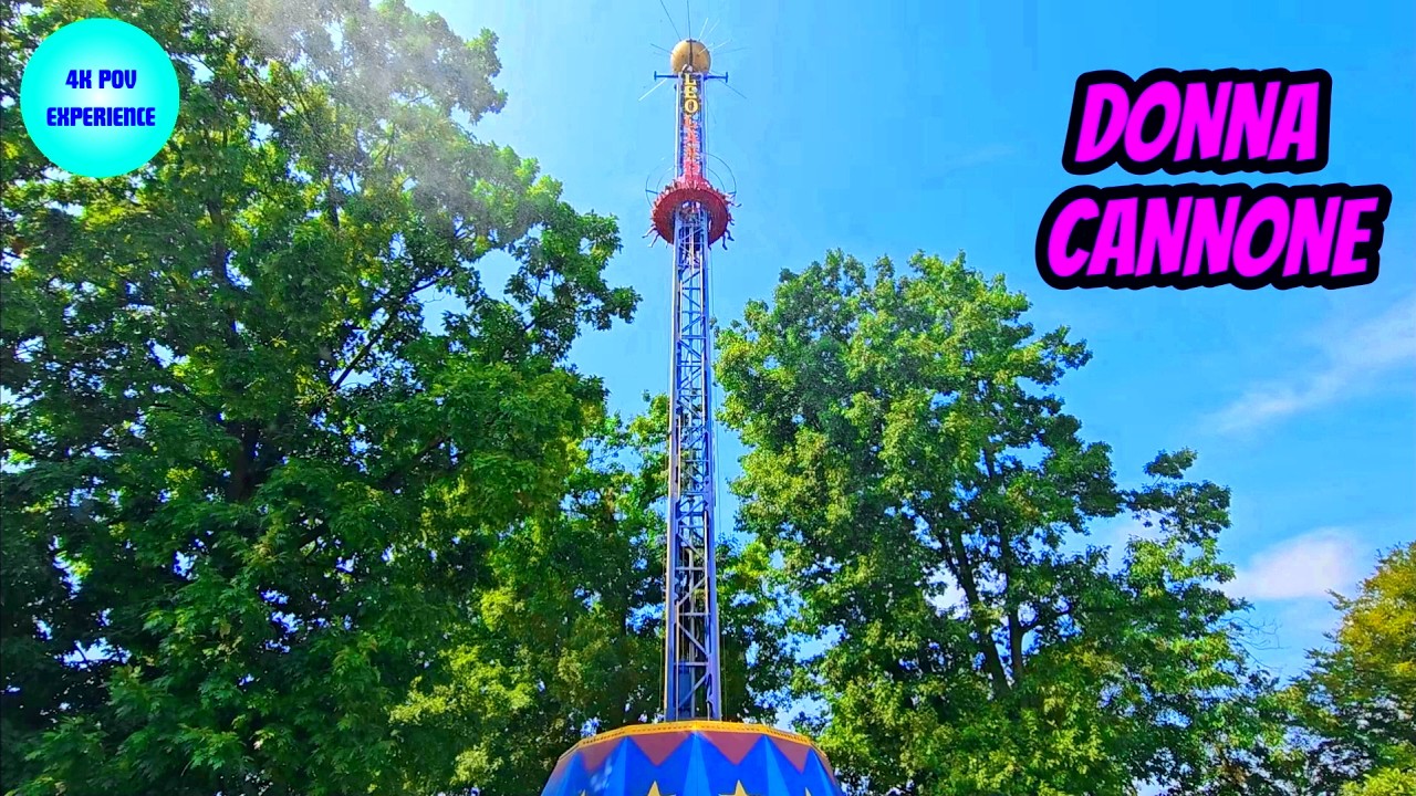 Donna Cannone on ride POV - Leolandia