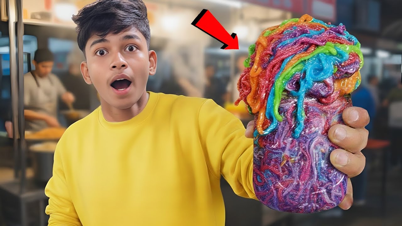 I Tried Most Viral Contant Creator’s Food Stall !