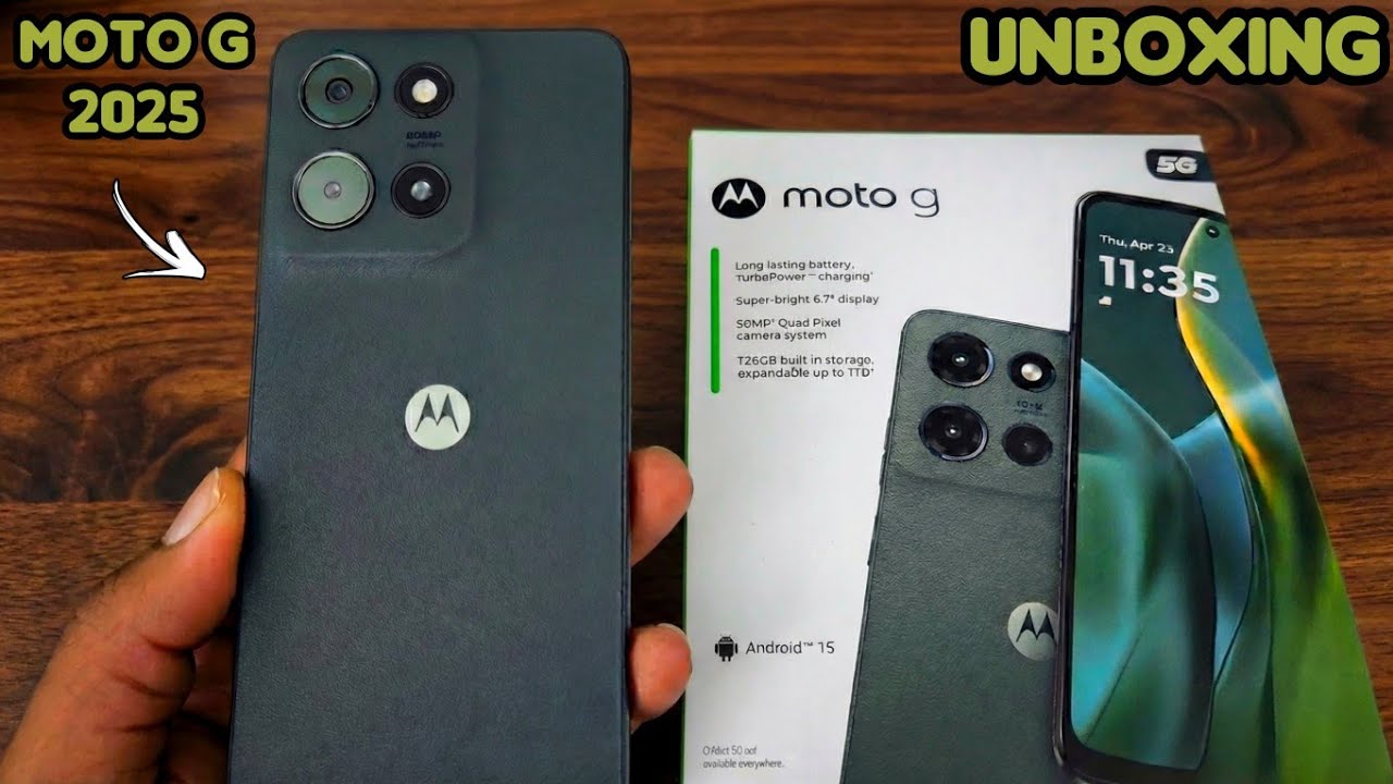 WOW! Moto G 2025 Unboxing!
