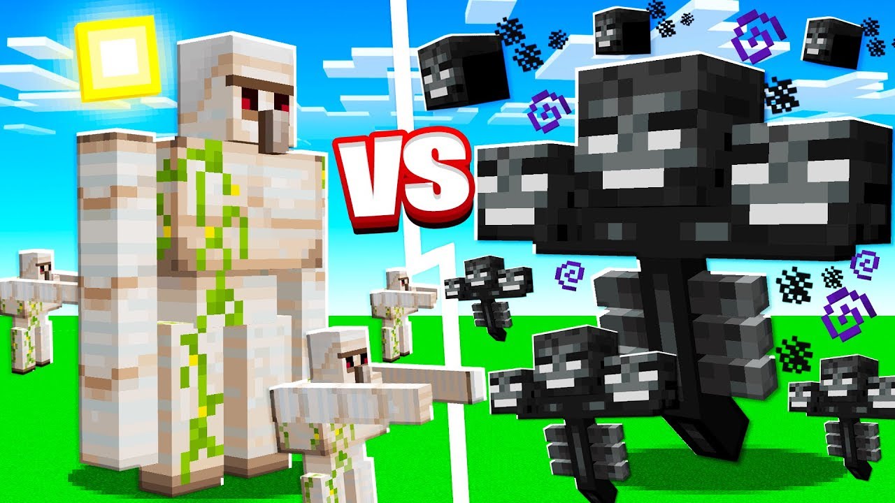 СИЛЬНЕЙШИЕ В МИРЕ ТИТАНЫ MINECRAFT, КОГДА-ЛИБО СРАЖАВШИЕСЯ!