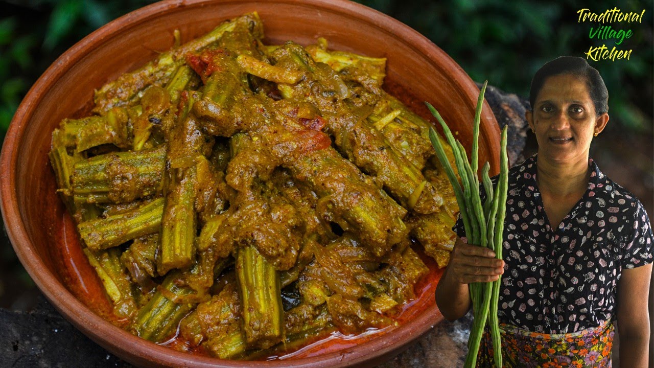 ගෑවුන තැන කන්න පුලුවන් මුරුංගා ග්‍රේවි | Drumstick Gravy Recipe | Moringa Masala Curry