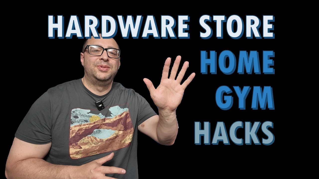 Five Hardware Store Items for your Home Gym #homefitness #homegym #homegymequipment #diygym