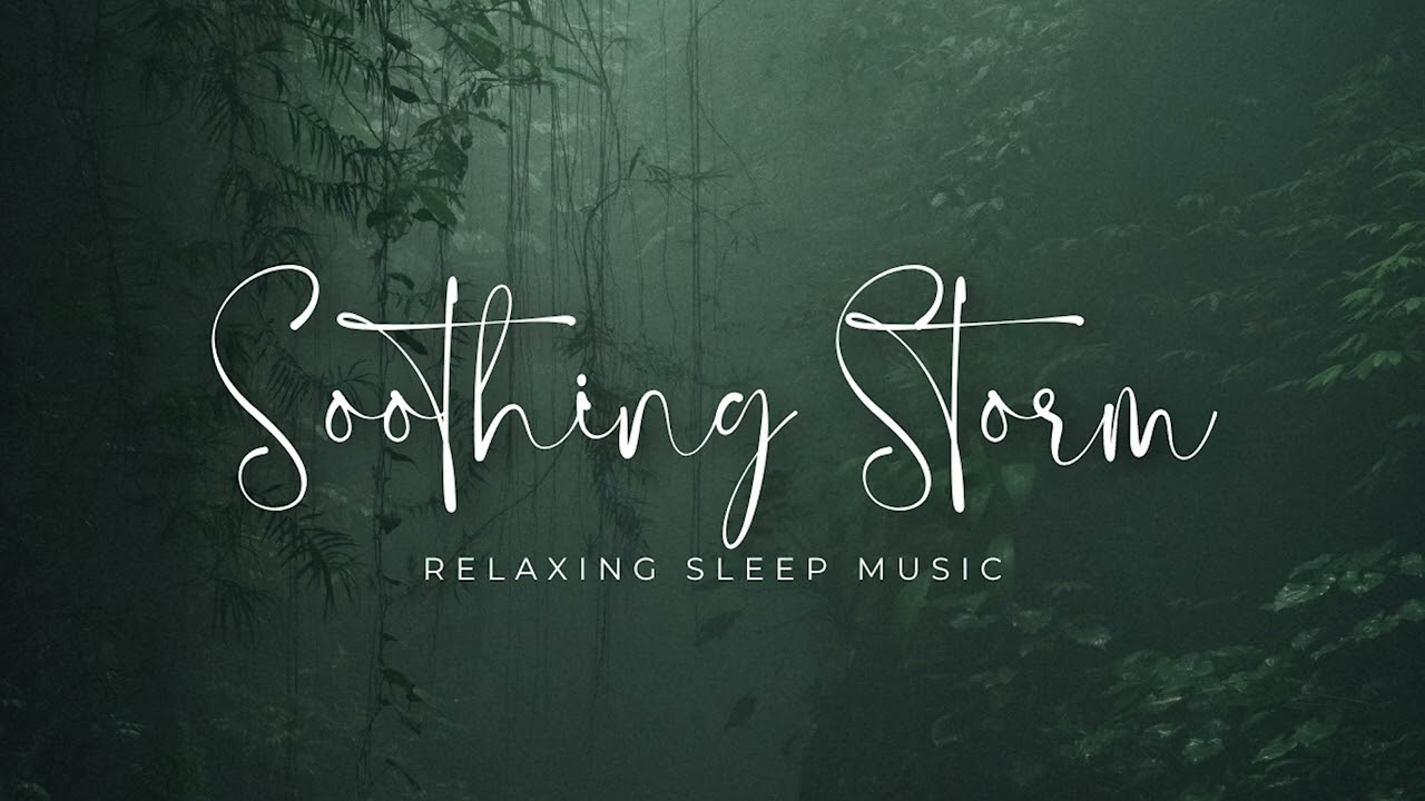 ⛈️ Soothing Storm Sounds for Deep Relaxation | Calming Thunderstorm Ambience | DreamyDroplets