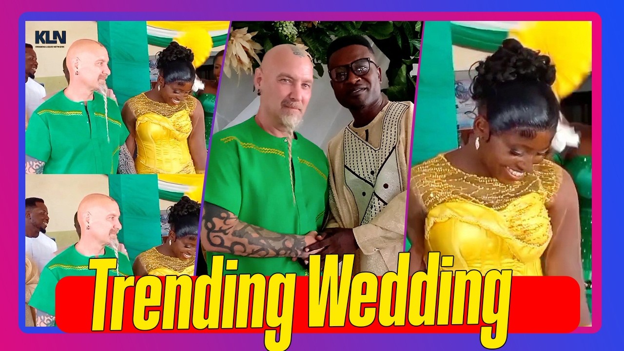 This Wedding Is Trending Because of the Groom’s Tattoos and Bold Appearance