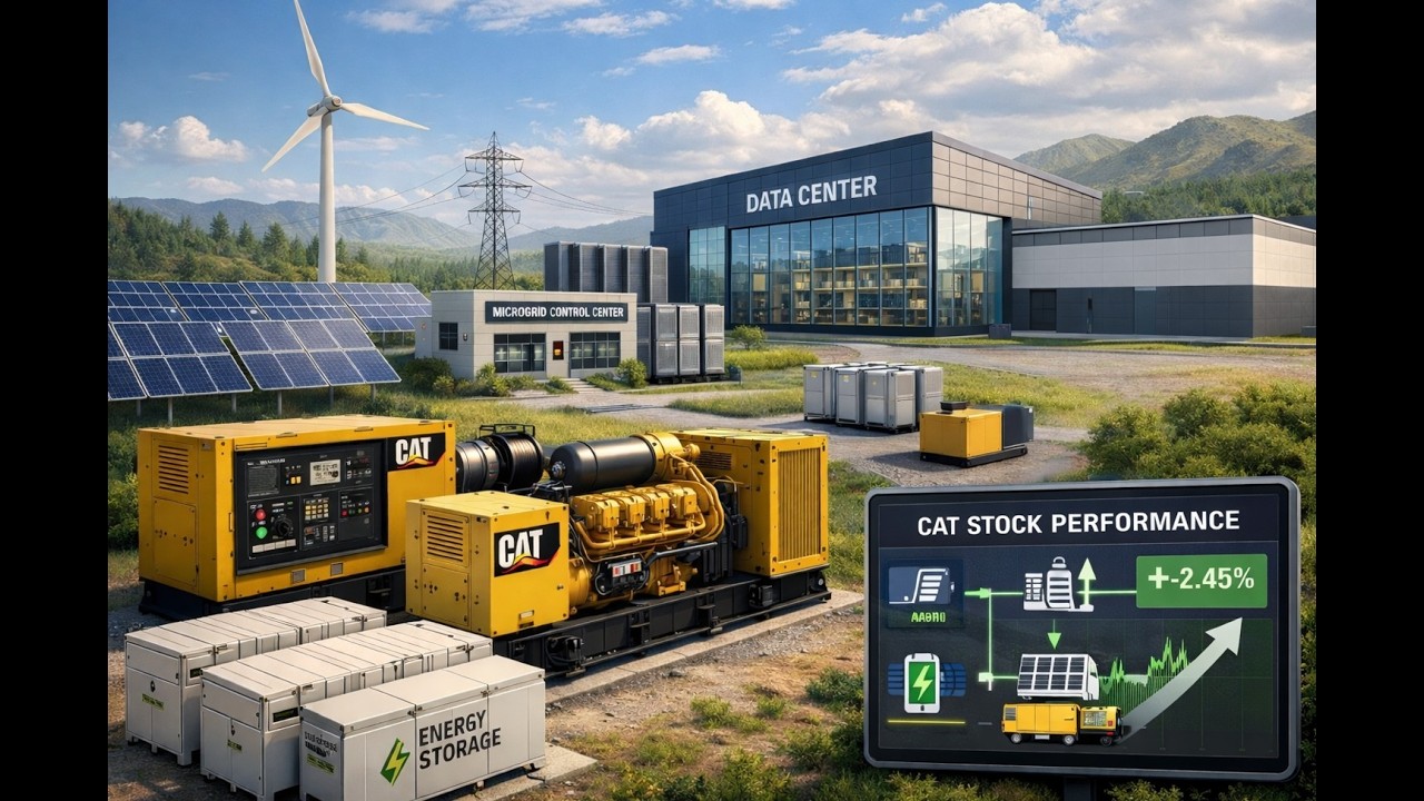 Powering the AI Revolution: The Rise of Data Center Microgrids (Caterpillar, Eaton, Schneider)