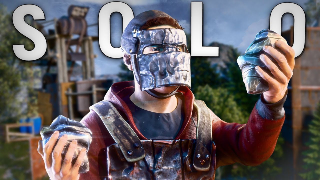 Eu DOMINEI a HQM Quarry no WIPE DAY SOLO (1v6 + Raid Defense)