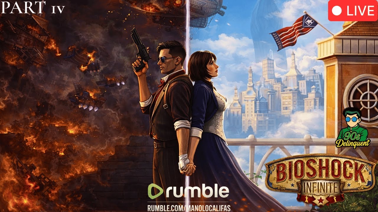 🔴 LIVE - BIOSHOCK - BIOSHOCK INFINITE PART 4 | THE FINALE - STORMING COMSTOCK'S HOUSE