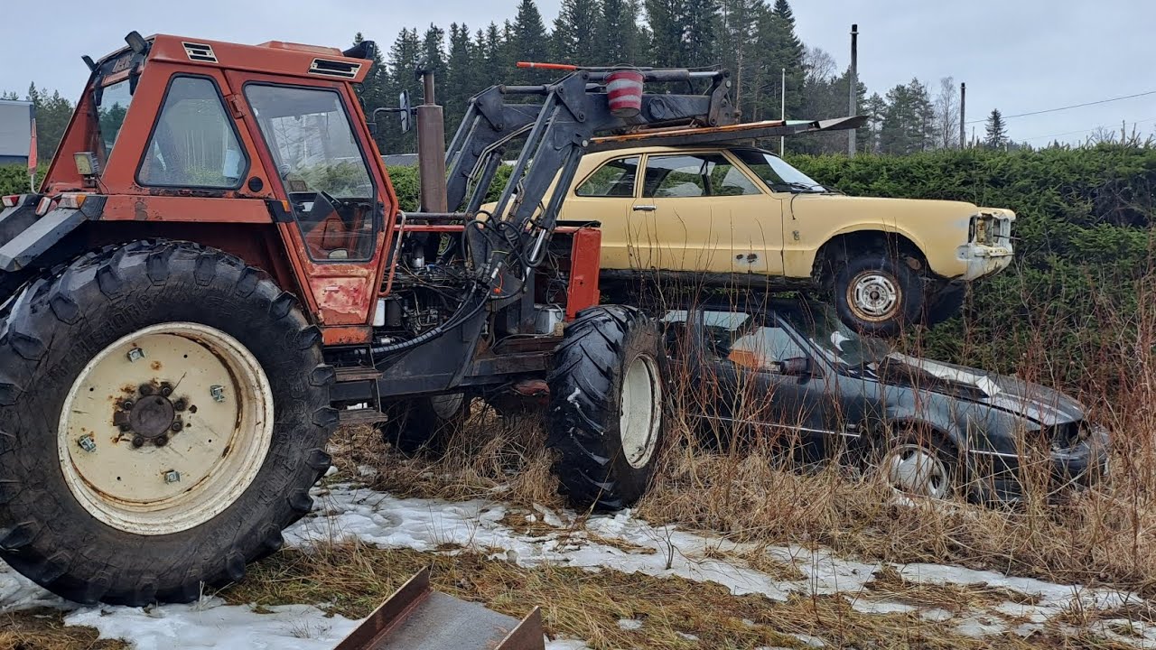 Fiatilla taunukselle kyytiä ja talli projektia @R.makinen 