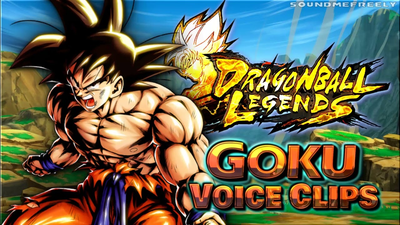 All Goku Voice Clips • Dragon Ball Legends • Voice Lines (Sean Schemmel) - ENGLISH